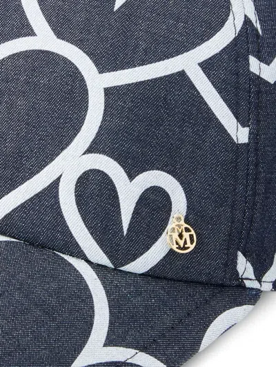 Maison Michel Tiger Baseball Hat In Multi