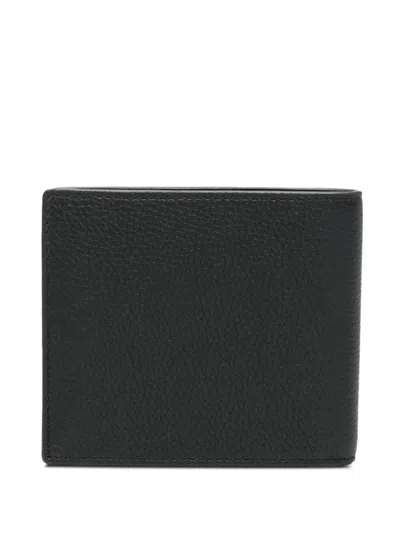 Santoni Logo-print Wallet In Black