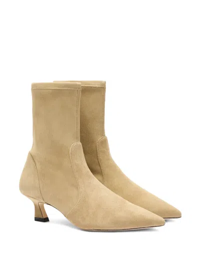 Stuart Weitzman Vinnie Bootie 50 In Neutral