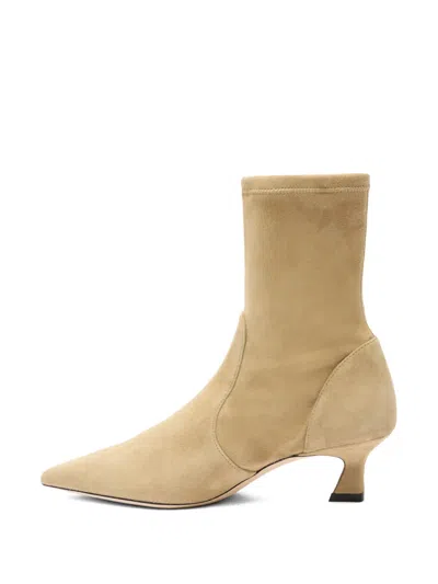 Stuart Weitzman Vinnie Bootie 50 In Neutral