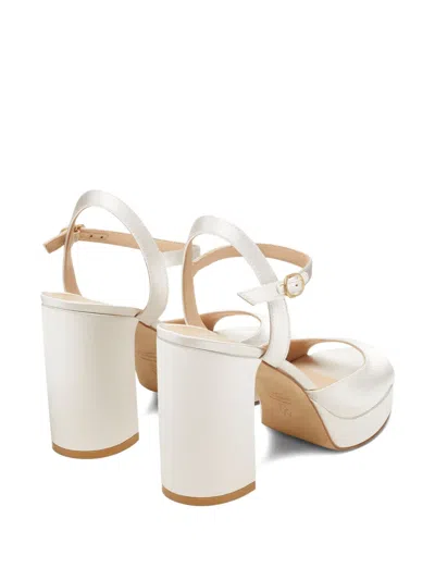 Stuart Weitzman Dayna Ii Arched Vamp Platform Sandals In Multi