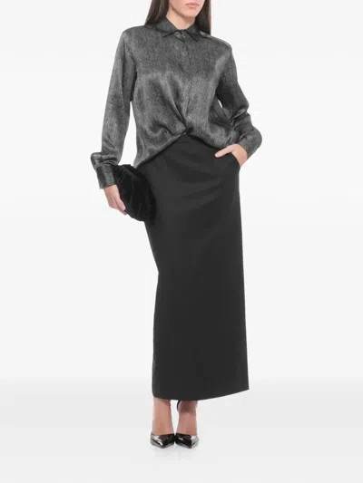 Antonelli Herringbone Button Shirt In Multi