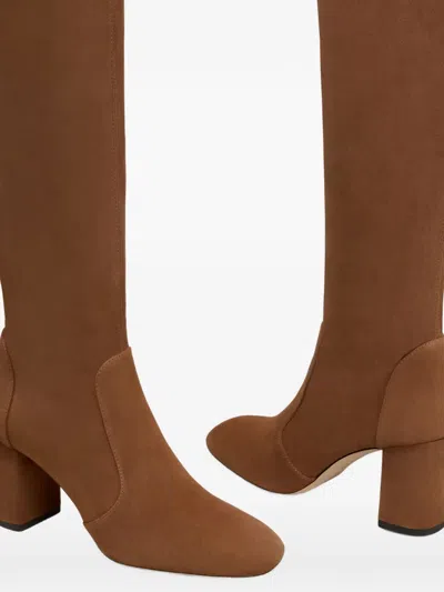 Stuart Weitzman Lucie Boot In Brown