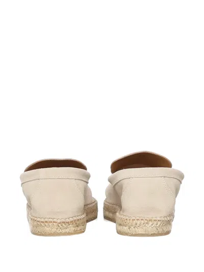 Eleventy Leather Espadrilles In Multi