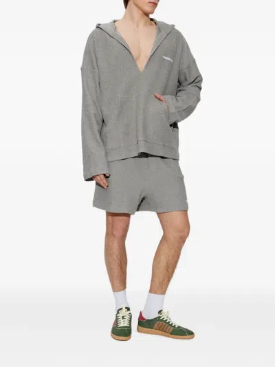 Dsquared2 Drawstring Shorts In Gray
