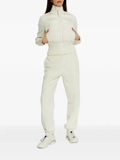Canada Goose Quilted Puffer Jacket In White