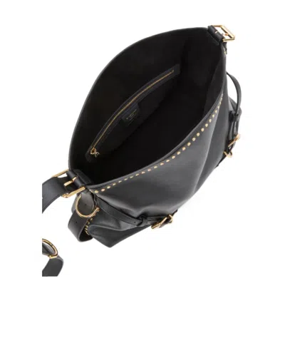 Givenchy Stud Embellished Medium Voyou Bag In Black