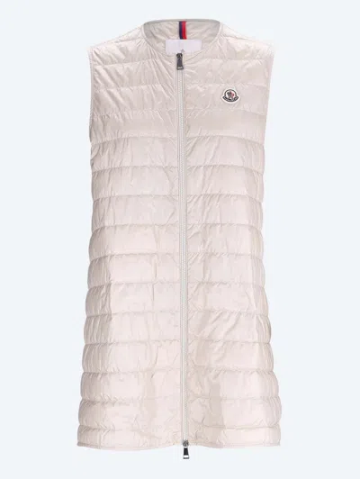 Moncler Hooded Down Jacket In Blue