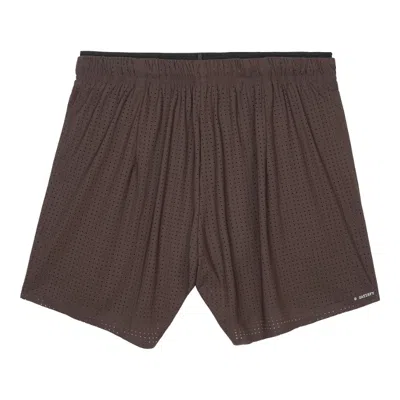 Satisfy Drawstring Shorts In Brown
