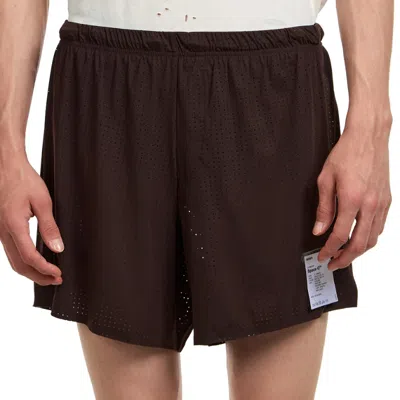 Satisfy Drawstring Shorts In Brown