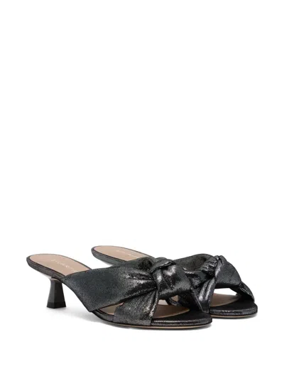 Stuart Weitzman Knotted Slide Sandal In Multi