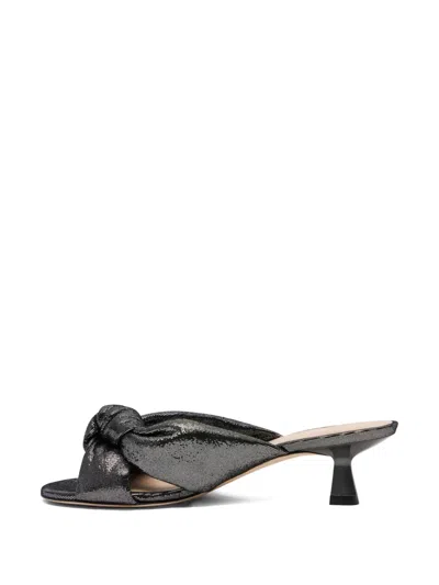 Stuart Weitzman Knotted Slide Sandal In Multi