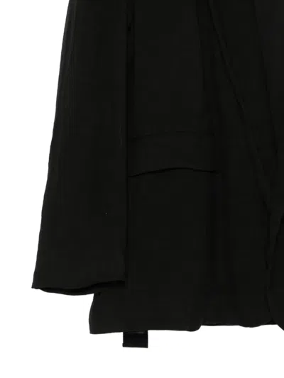 N°21 Notched Lapel Blazer In Black