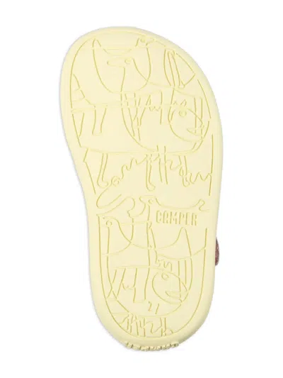 Camper Fruit Leather Sandals In Pink