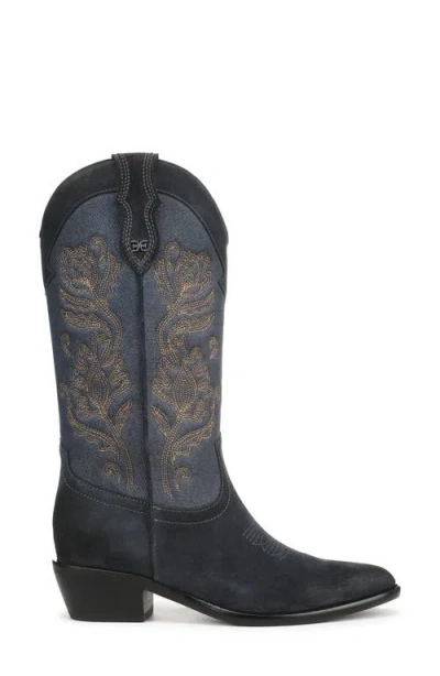 Sam Edelman Rue Western Boot In Multi