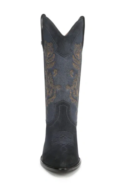 Sam Edelman Rue Western Boot In Multi