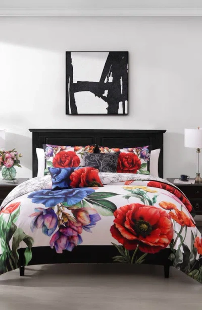 Bebejan Petal Portrait Comforter Set In Multi
