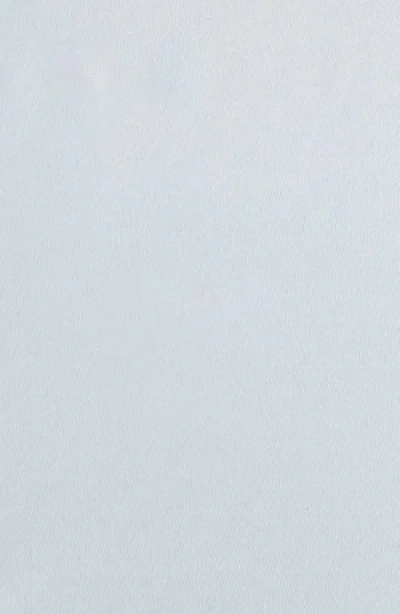 Vera Wang Vw Solid Egyptian Cotton Percale Sheet Set In Blue