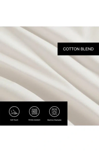 Vera Wang Egyptian Cotton Percale Sheet Set In Multi
