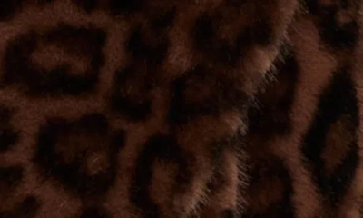 Milly Arya Leopard-print Faux Fur Jacket In Animal Print