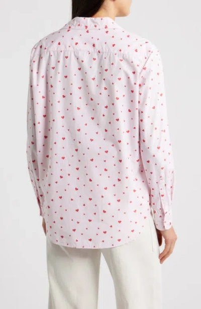 Frank & Eileen Eileen Relaxed Button-up Shirt In Pink