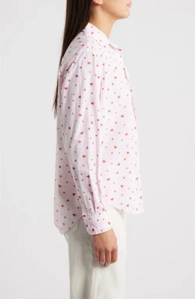 Frank & Eileen Eileen Relaxed Button-up Shirt In Pink