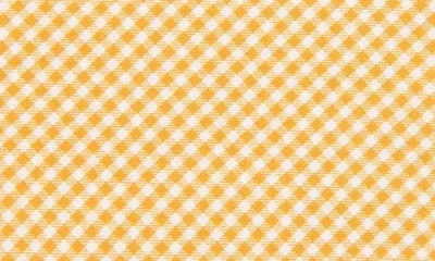 Nordstrom Panel Silk Pocket Square In Orange