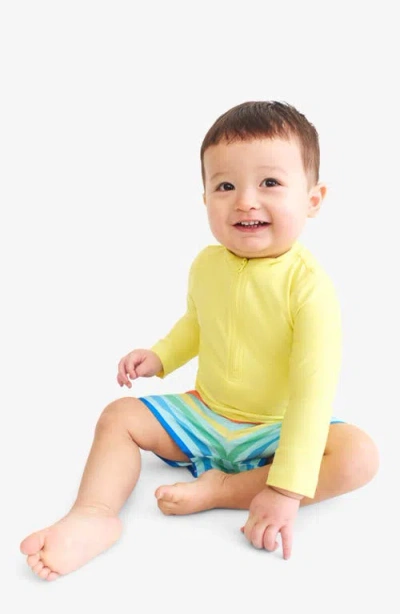 Primary Stripe Swim Trunks In Multi