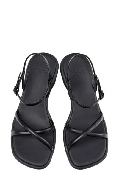 Camper Louise Wedge Sandal In Black