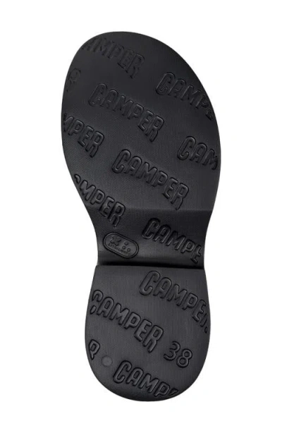 Camper Tasha X-strap Platform Sandal In Black