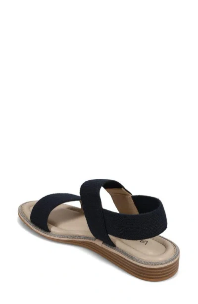 Vaneli Bordy Slingback Sandal In Blue