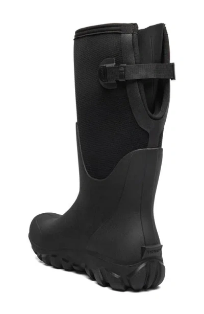 Bogs Classic Seamless Adjustable Calf Snow Boot In Black