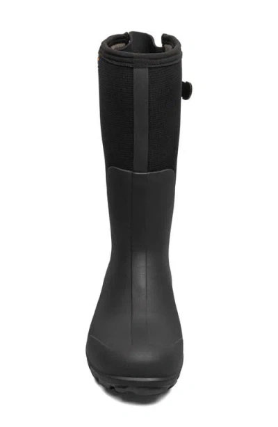 Bogs Classic Seamless Adjustable Calf Snow Boot In Black