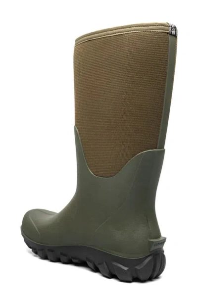 Bogs Classic Seamless Tall Waterproof Boot In Green