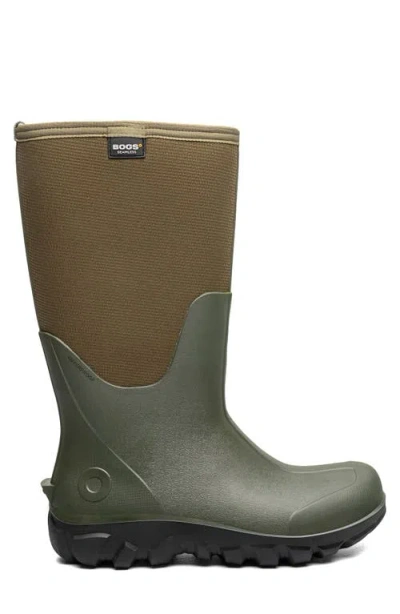 Bogs Classic Seamless Tall Waterproof Boot In Green