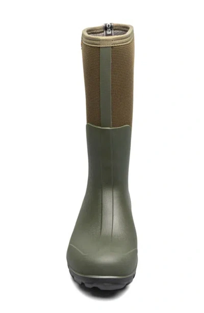Bogs Classic Seamless Tall Waterproof Boot In Green