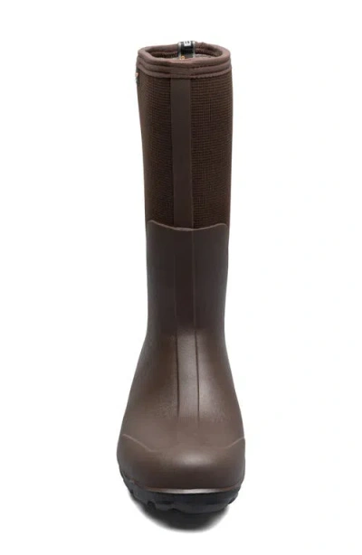 Bogs Classic Seamless Tall Waterproof Boot In Brown