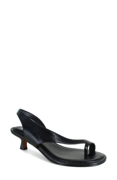 Splendid Helen Toe Loop Sandal In Black