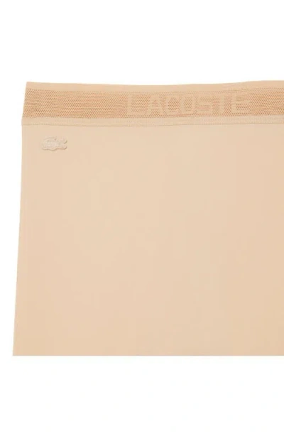 Lacoste Microfiber Boxer Briefs In Brown