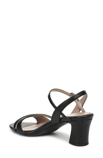 Naturalizer Trey Ankle Strap Sandal In Black