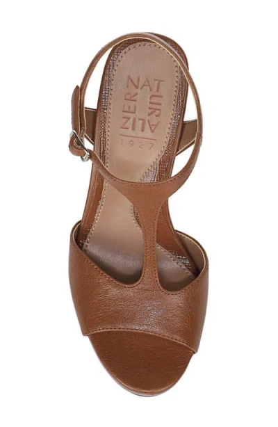 Naturalizer Miller Platform Sandal In Brown