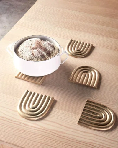 Oyoy Rainbow Trivet In Multi