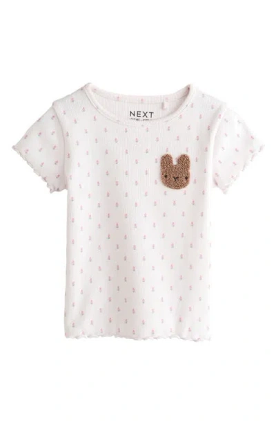Next Kids' Assorted 5-pack Rib T-shirts In Multi