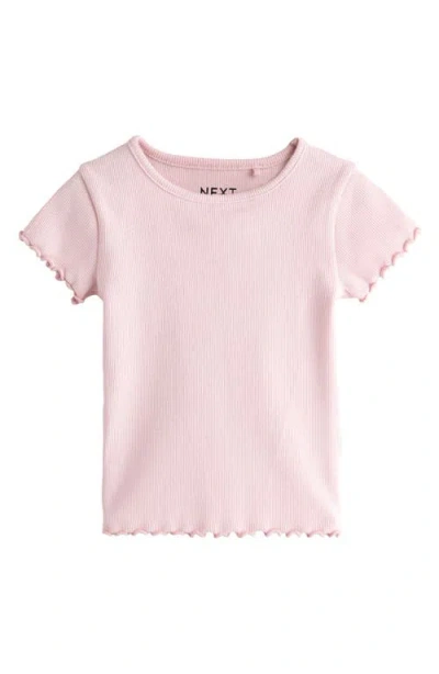 Next Kids' Assorted 5-pack Rib T-shirts In Multi