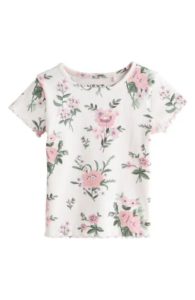 Next Kids' Assorted 5-pack Rib T-shirts In Multi