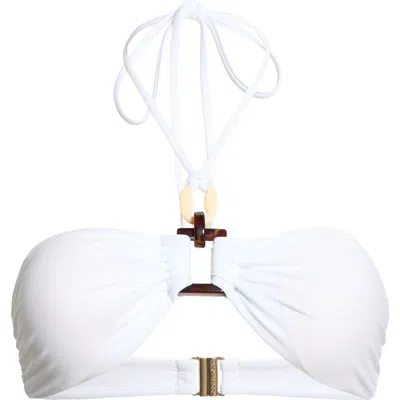 Ramy Brook Meredith Bikini Top In White