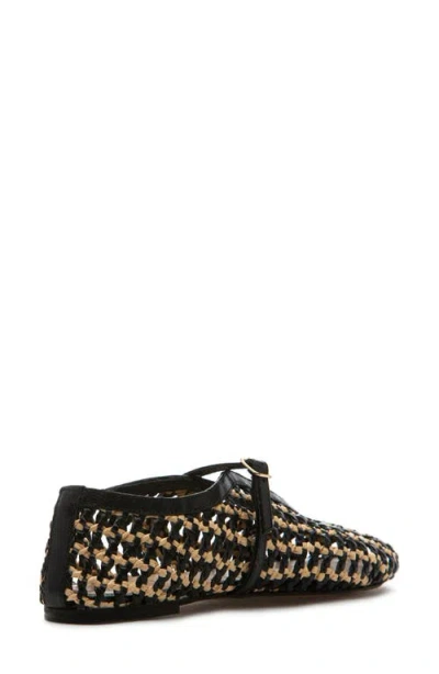 275 Central Izabel Woven Raffia Ballet Flat In Multi