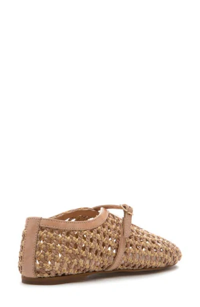 275 Central Izabel Woven Raffia Ballet Flat In Multi