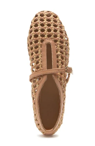 275 Central Izabel Woven Raffia Ballet Flat In Multi