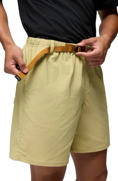 Prana Stretch Zion™ Pull-on Shorts In Yellow